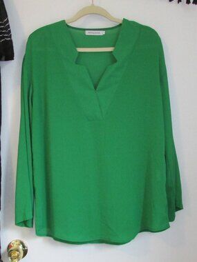 MISSLOOK Green Blouse